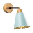Tyrkysovomodré/v prírodnej farbe nástenné svietidlo ø 14 cm Manavgat – Opviq lights