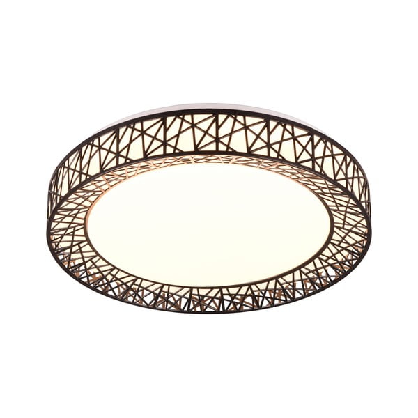 Čierne LED stropné svietidlo ø 48 cm Cluster – Reality-image-1