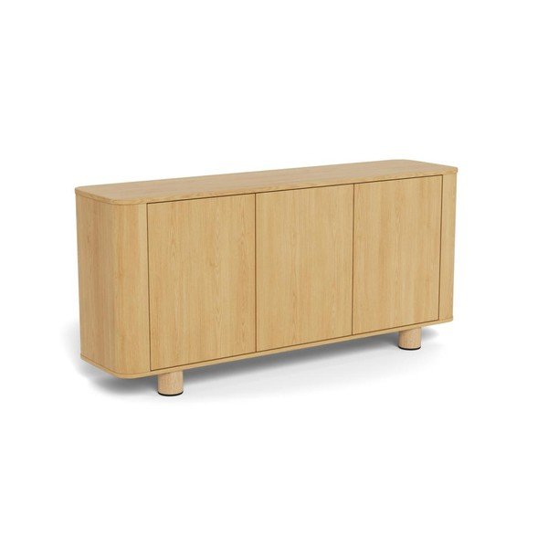 Komoda v dekore duba v prírodnej farbe 160x75x40 cm Atmore – Actona
