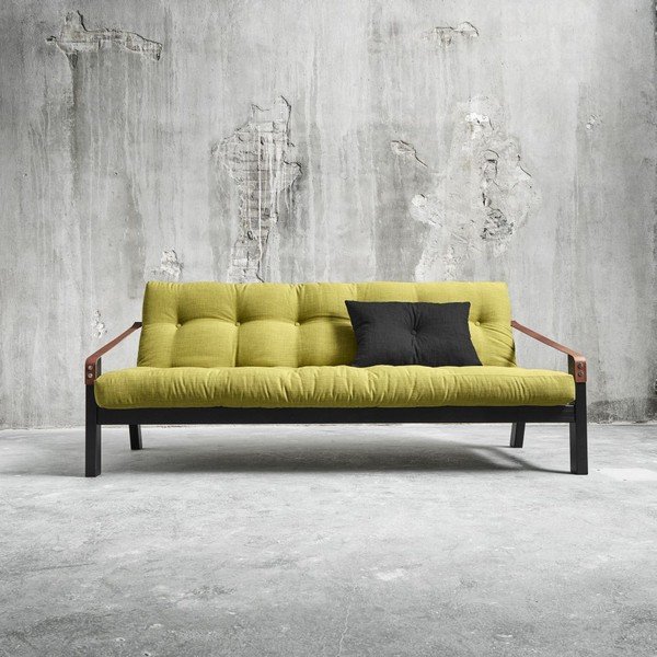 Rozkladacia pohovka Karup Poetry Black/Avocado Green/Dark Grey-image-2
