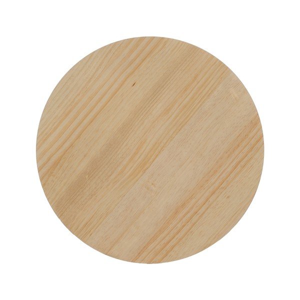 Okrúhly konferenčný stolík v dekore borovice v prírodnej farbe ø 60 cm Stick – Ixia-image-3