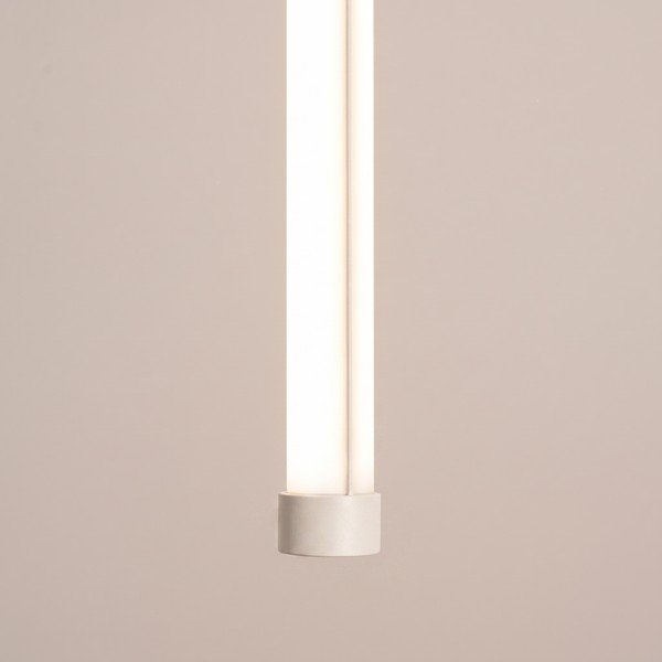 Béžové kovové LED závesné svietidlo ø 6 cm TRANG – Thoro-image-2