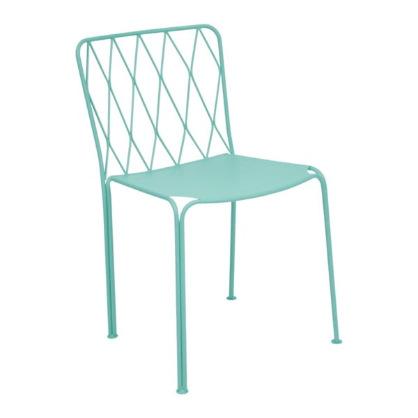 Modrá záhradná stolička Fermob Kintbury