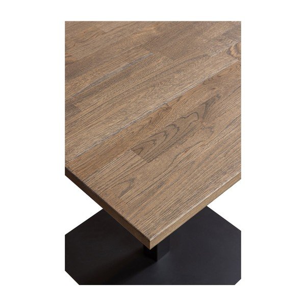 Jedálenský stôl s doskou z dubového dreva 80x80 cm Tablo – WOOOD-image-2
