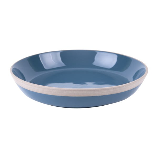 Modrý terakotový tanier PT LIVING Brisk, ⌀ 23,5 cm