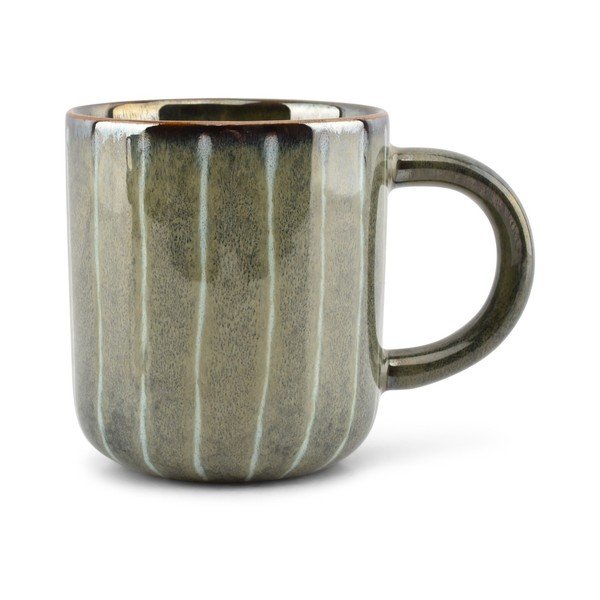 Tmavozelený kameninový hrnček 500 ml Muggies – Salt&Pepper