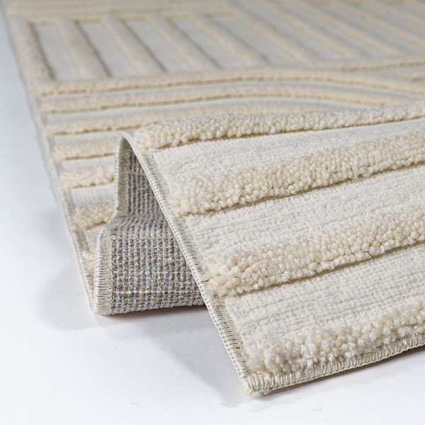 Krémovobiely koberec 133x190 cm Elara – Flair Rugs-image-4