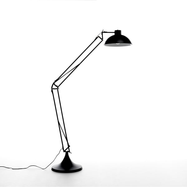 Čierna stojacia lampa Design Twist Isparta