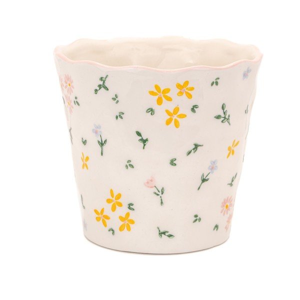 Kameninový obal na kvetináč ø 11 cm Ditsy Floral – Sass & Belle