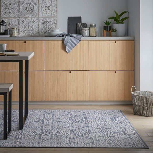 Sivý prateľný koberec 290x200 cm Cora - Flair Rugs-image-1