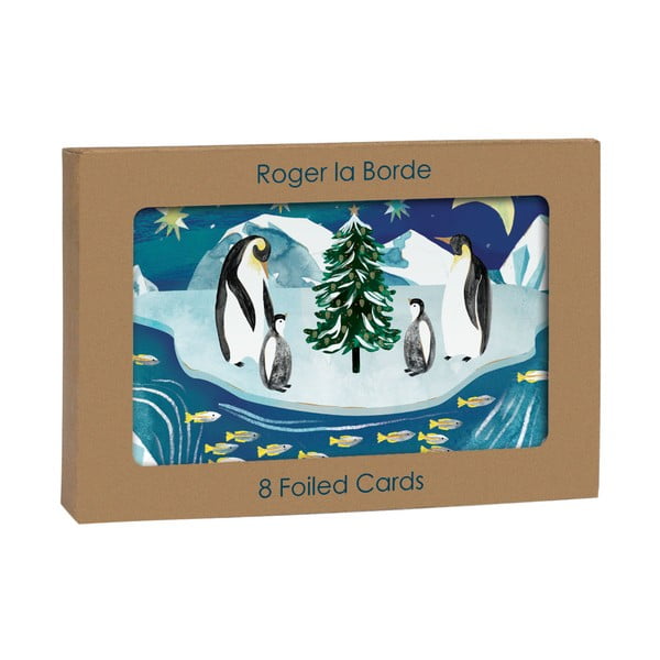 Prianie v súprave 8 ks s vianočným motívom Go with the Floe  – Roger la Borde-image-2