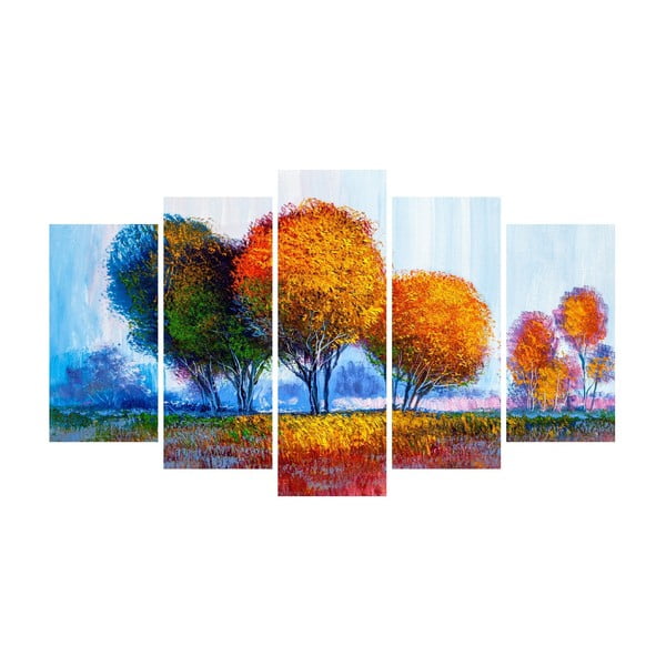 Viacdielny obraz na plátne Three Trees