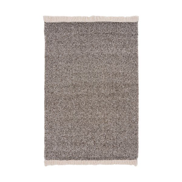 Hnedá/béžová deka 130x180 cm Sira – House Nordic-image-3