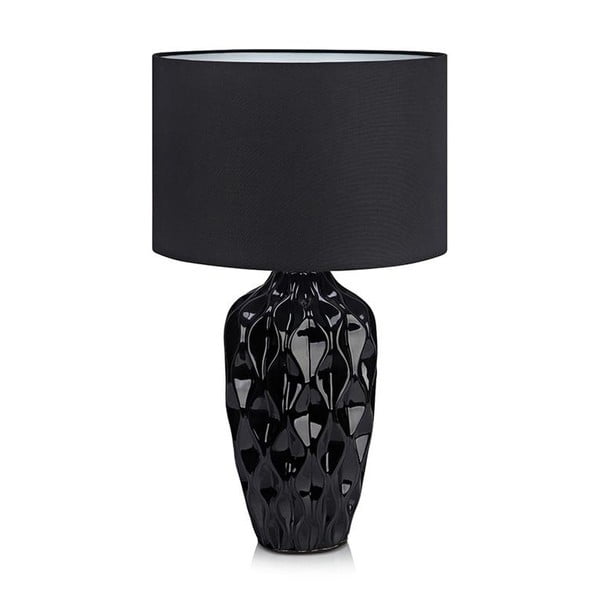 Čierna stolová lampa Markslöjd Ben