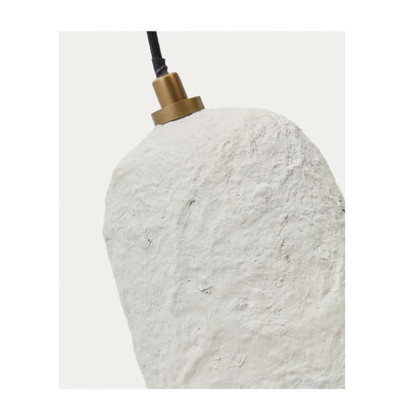Biele závesné svietidlo ø 11,5 cm Ullaro – Kave Home-image-3