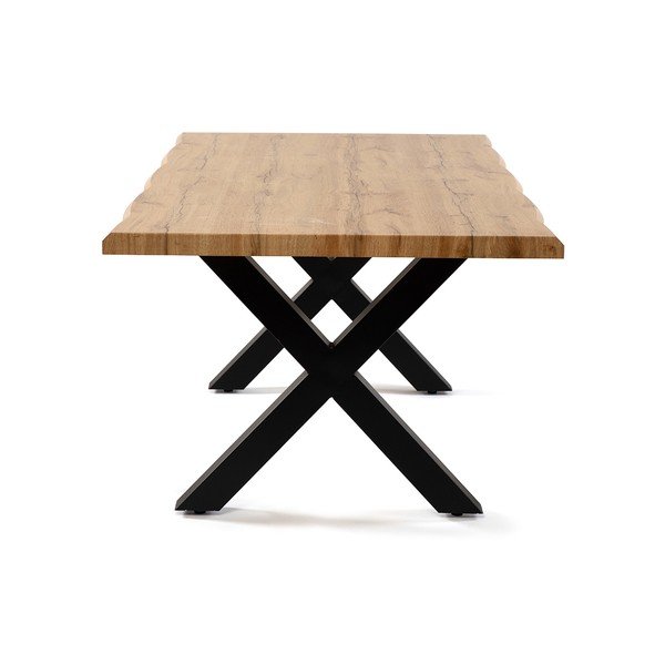 Jedálenský stôl v dekore duba 90x160 cm Kora – Bonami Essentials-image-3