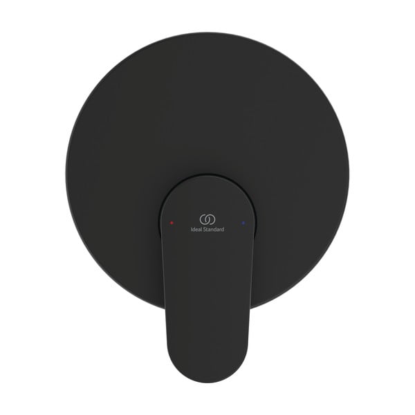 Matne čierna sprchová podomietková batéria Silk Black – Ideal Standard-image-2