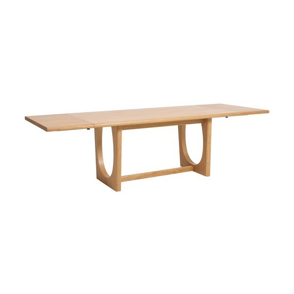 Rozkladací jedálenský stôl v dekore duba 95x180 cm Flow – Unique Furniture-image-3