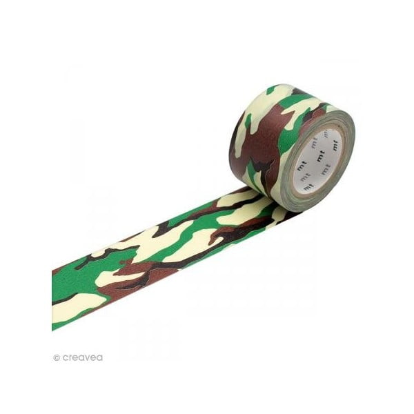 Washi páska MT Masking Tape Camouflage