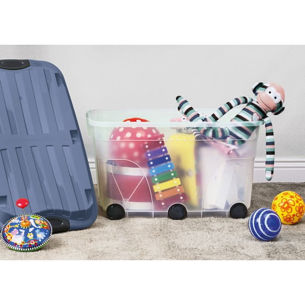 Plastový úložný box s vekom Roller - Rotho-image-2