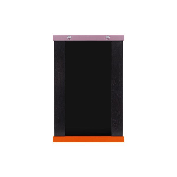 Nástenné zrkadlo s poličkou s dreveným rámom 50x75 cm Lun – noo.ma-image-4