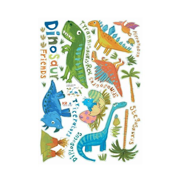 Samolepka Ambiance Colourful Dino-image-1