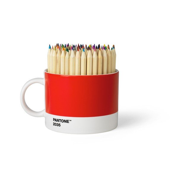 Červený hrnček na čaj Pantone, 475 ml-image-2