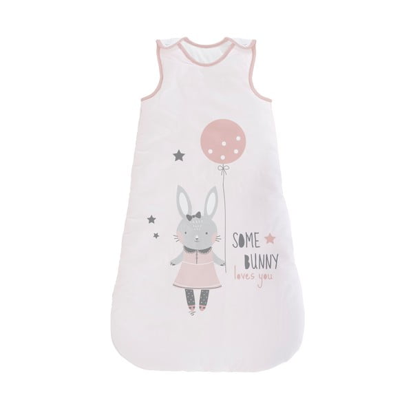 Dojčenský spací vak Tanuki Some Bunny Loves You, dĺžka 90 cm