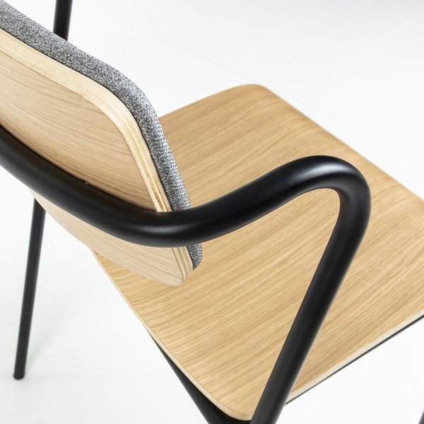 Jedálenská stolička v dekore dubového dreva Kave Home Zaha-image-1