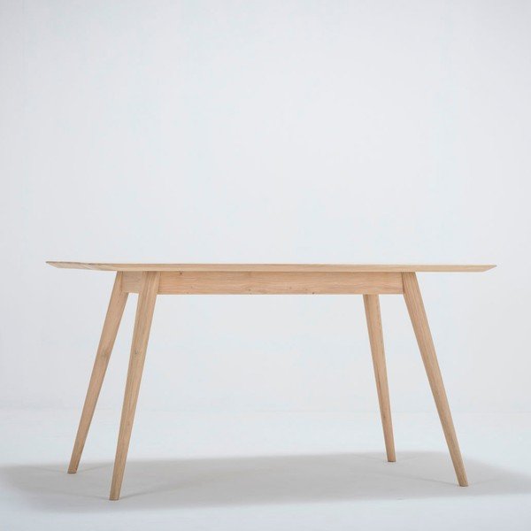 Jedálenský stôl z dubového dreva Gazzda Stafa, 140 x 90 cm-image-2