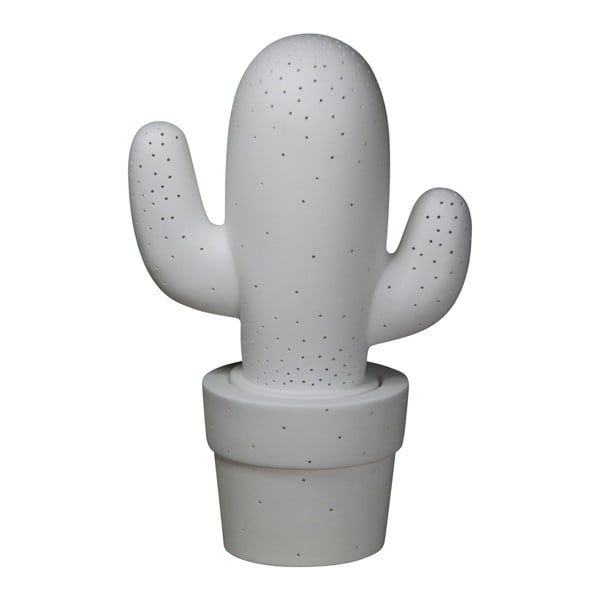 Biela stolová lampa Opjet Paris Cactus