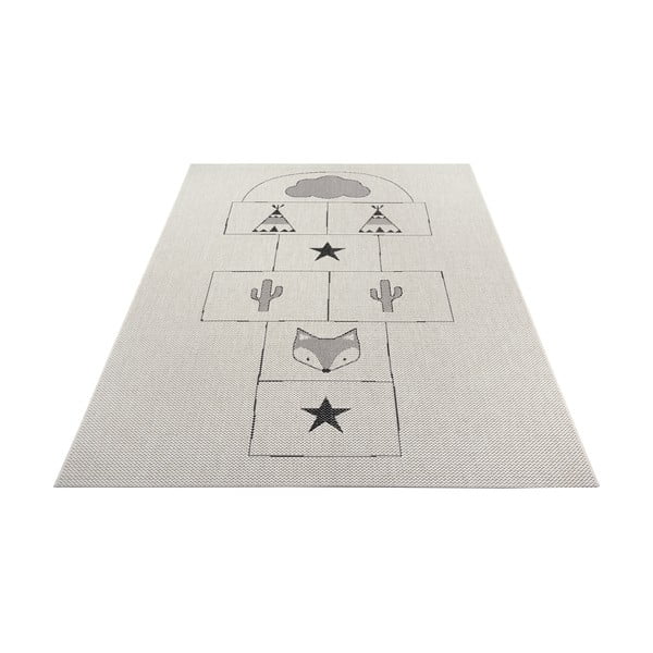 Krémovobiely detský koberec Ragami Games, 160 x 230 cm-image-2