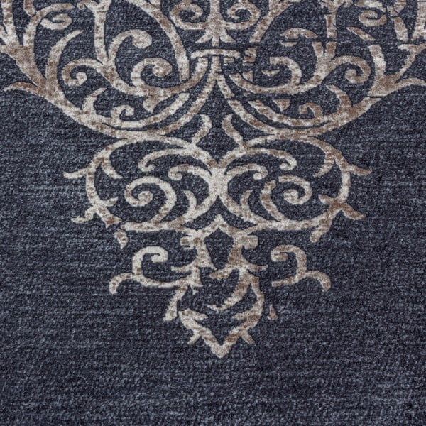 Antracitový prateľný behúň 80x250 cm Fiesta – Ayyildiz Carpets-image-3