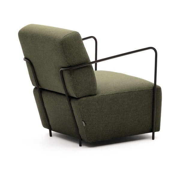 Zelené kreslo Gamer – Kave Home-image-4