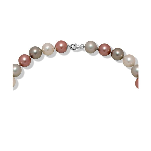 Ružovosivý perlový náhrdelník Nova Pearls Copenhagen Mara de Vida Only Me, 60 cm-image-1