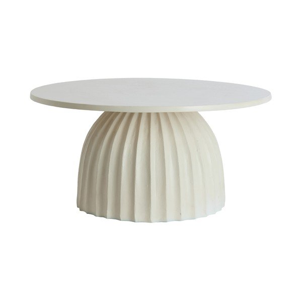 Kovový okrúhly odkladací stolík ø 70 cm Veglia – Light & Living