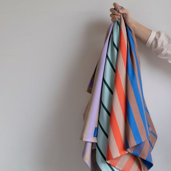 Bavlnené utierky v súprave 2 ks 50x70 cm Stripes – Mette Ditmer Denmark-image-3