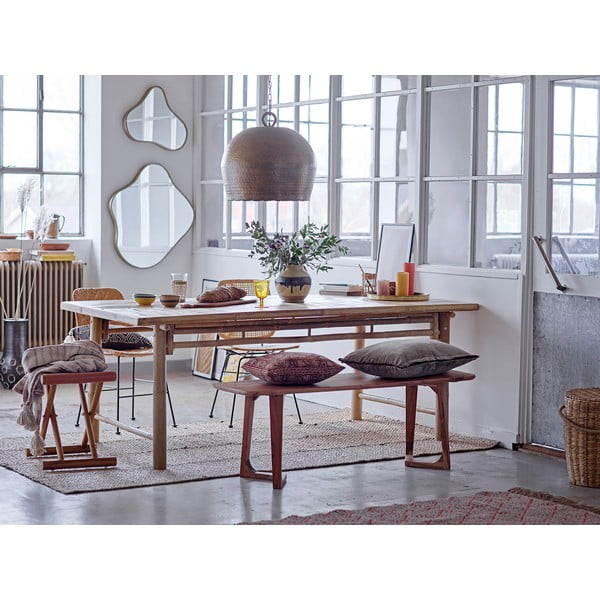 Bambusový záhradný jedálenský stôl 98x200 cm Sole – Bloomingville-image-4