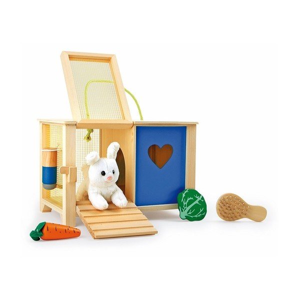 Drevená králikáreň na hranie Legler Rabbit