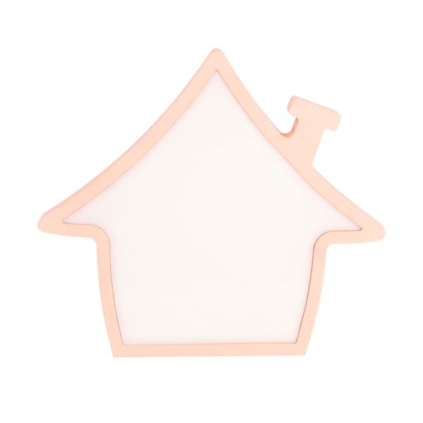 Ružová detská lampička House - Candellux Lighting-image-3