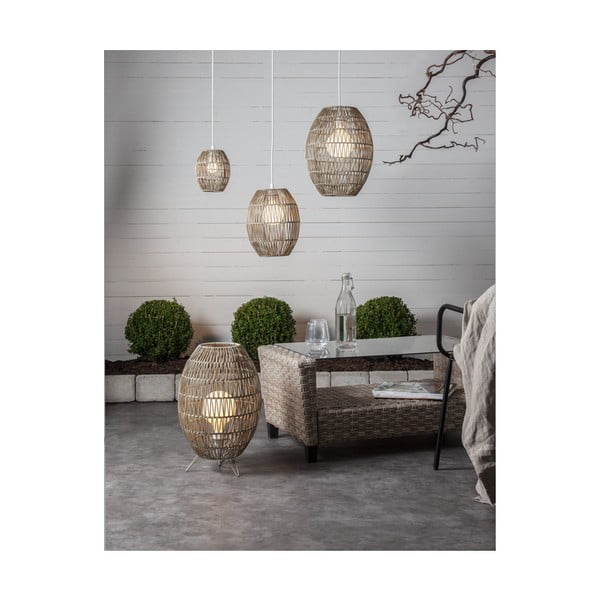 Biely kábel s koncovkou pre žiarovku Star Trading Cord Ute, dĺžka 2,5 m-image-1