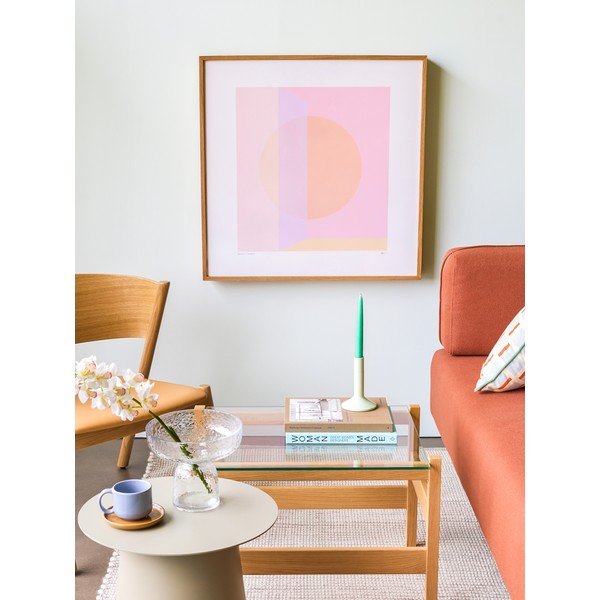 Konferenčný stolík so sklenenou doskou v prírodnej farbe 52x66 cm Ledge – Hübsch-image-4