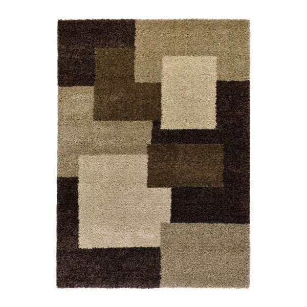 Hnedý koberec Universal Ethnic, 140 × 200 cm