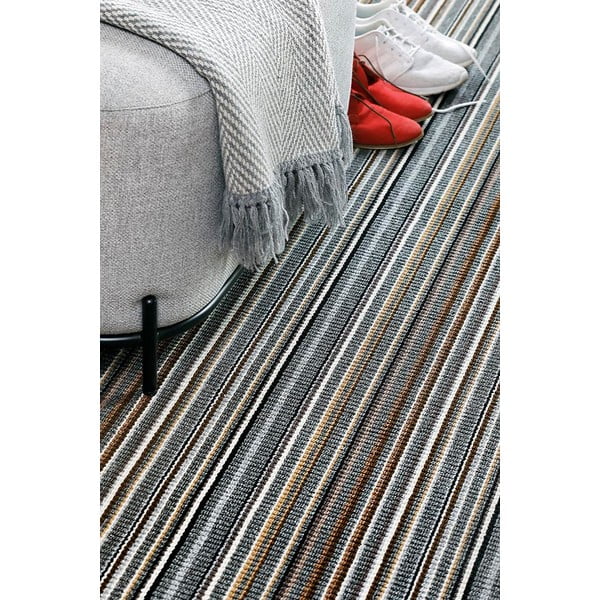 Sivý koberec behúň 300x80 cm Hugo - Narma-image-2