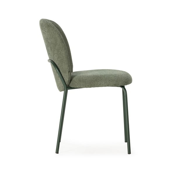 Zelené jedálenské stoličky v súprave 4 ks Daia – Marckeric-image-3