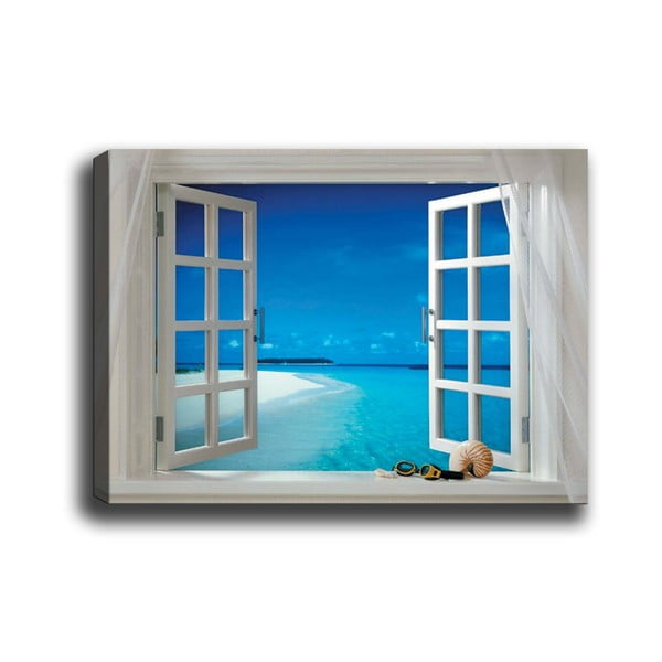 Obraz Tablo Center Open Window, 70 × 50 cm