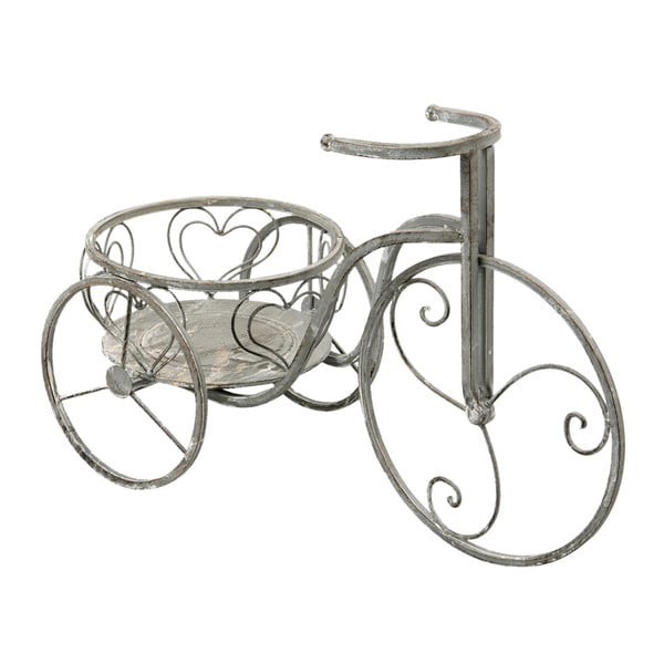 Stojan na kvetináče v tvare bicykla Clayre & Eef, 54 × 25 cm