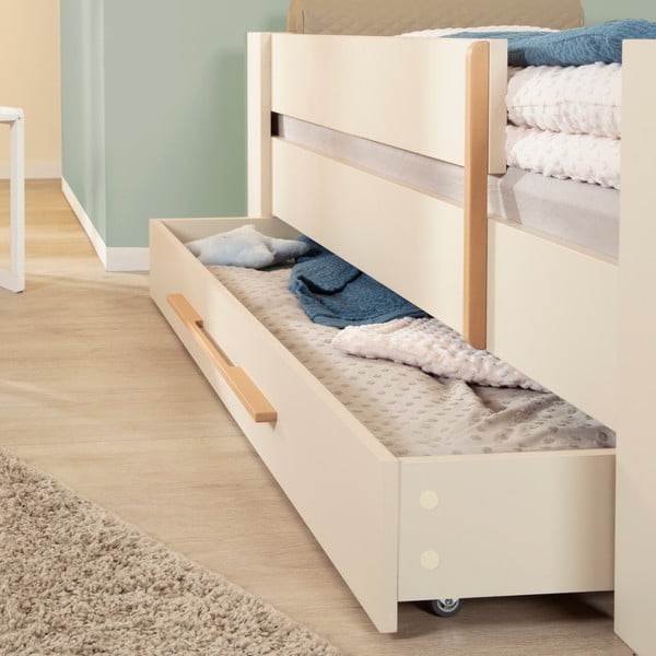 Béžová zásuvka pod detskú posteľ Flexi Grow – Roba-image-1