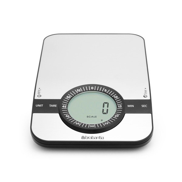 Čierno-biela kuchynská váha Brabantia Timer-image-3