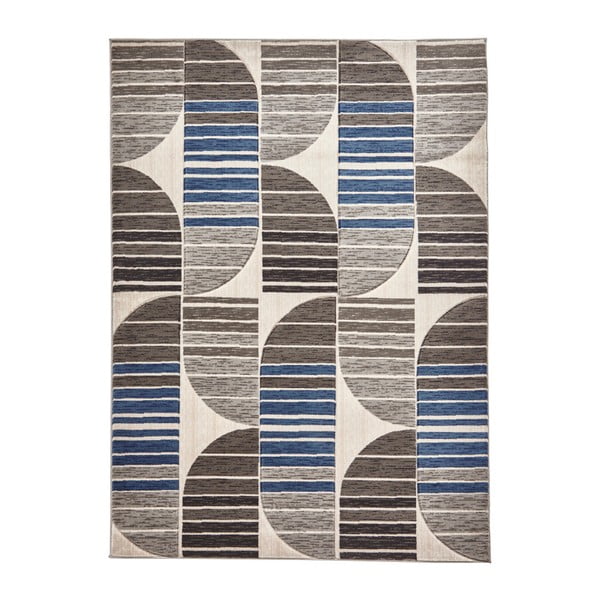 Sivo-modrý koberec Think Rugs Pembroke, 80 × 150 cm